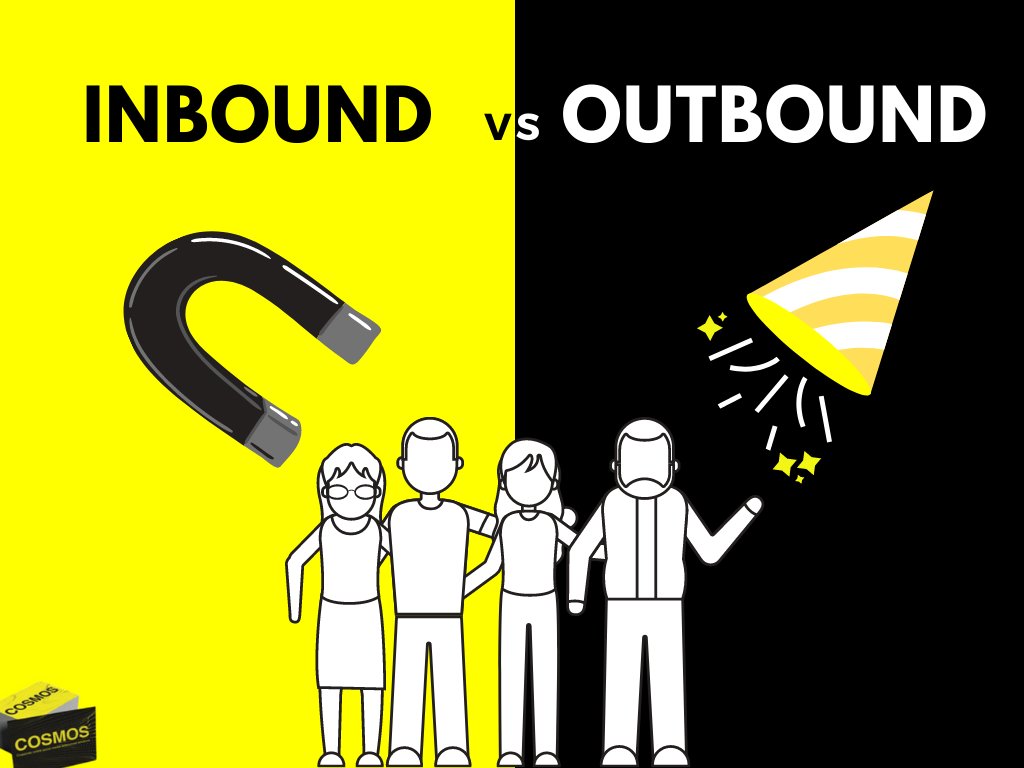 CosmosAgencyIE's tweet image. The most essential difference between Inbound marketing and outbound marketing can be understood in the way the pictures above illustrate.

#inboundmarketing #inboundmarketingAgency #inboundmarketingblog  #sba #sbamember #sallinsbusinessassociation #cosmosshineonline