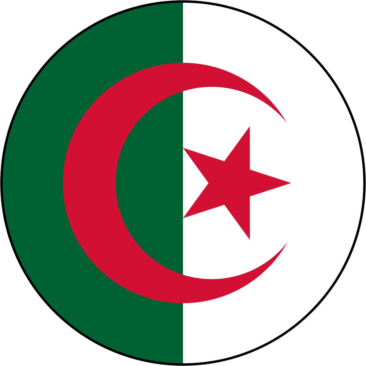 Algeria: that’s just your flag in a circle