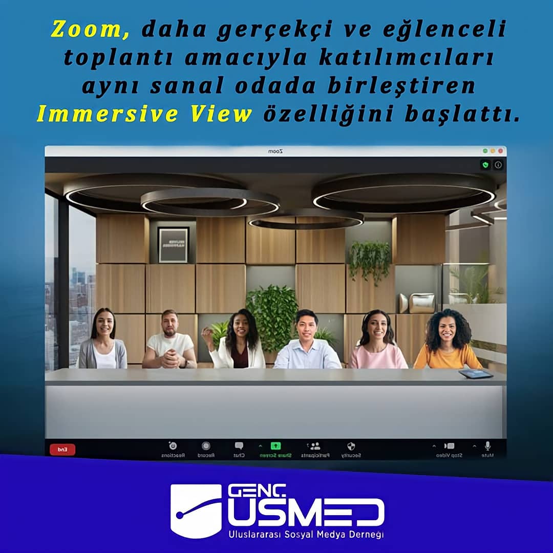 gencusmedtr's tweet image. Bu yeniliğe sevinecek kadar ayrı kaldık...

#Zoom #ImmersiveView