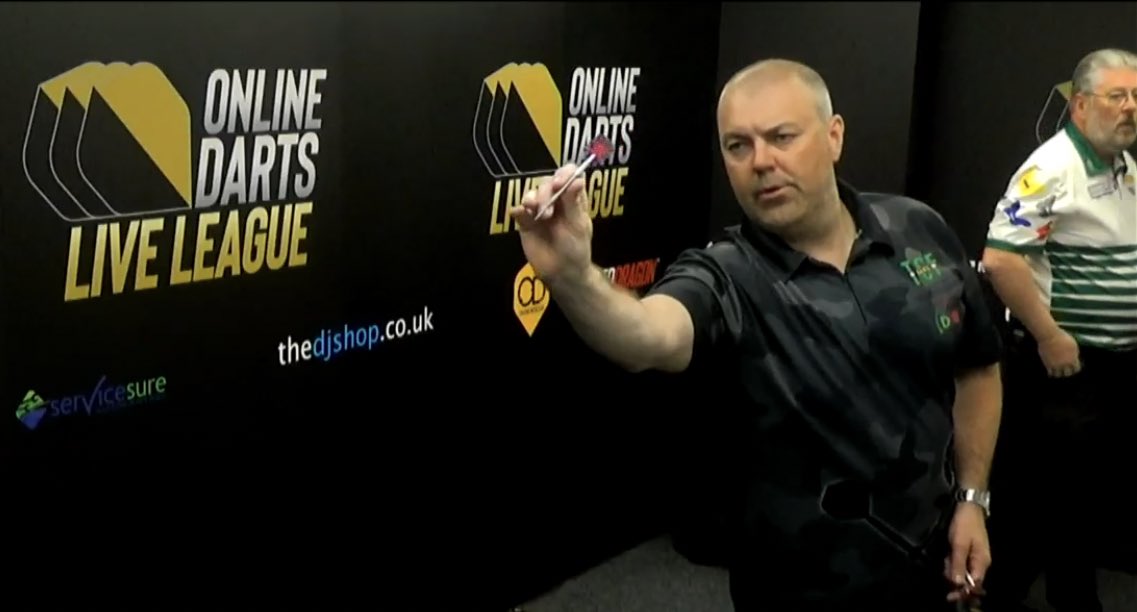 ModusDarts180's tweet photo. 𝐑𝐄𝐒𝐔𝐋𝐓 🏴󠁧󠁢󠁥󠁮󠁧󠁿

@warrior180 takes out 130 on the bull to clinch a 4-1 win over Martin Adams! 

#ODLiveLeague https://t.co/MRdie3hsQt