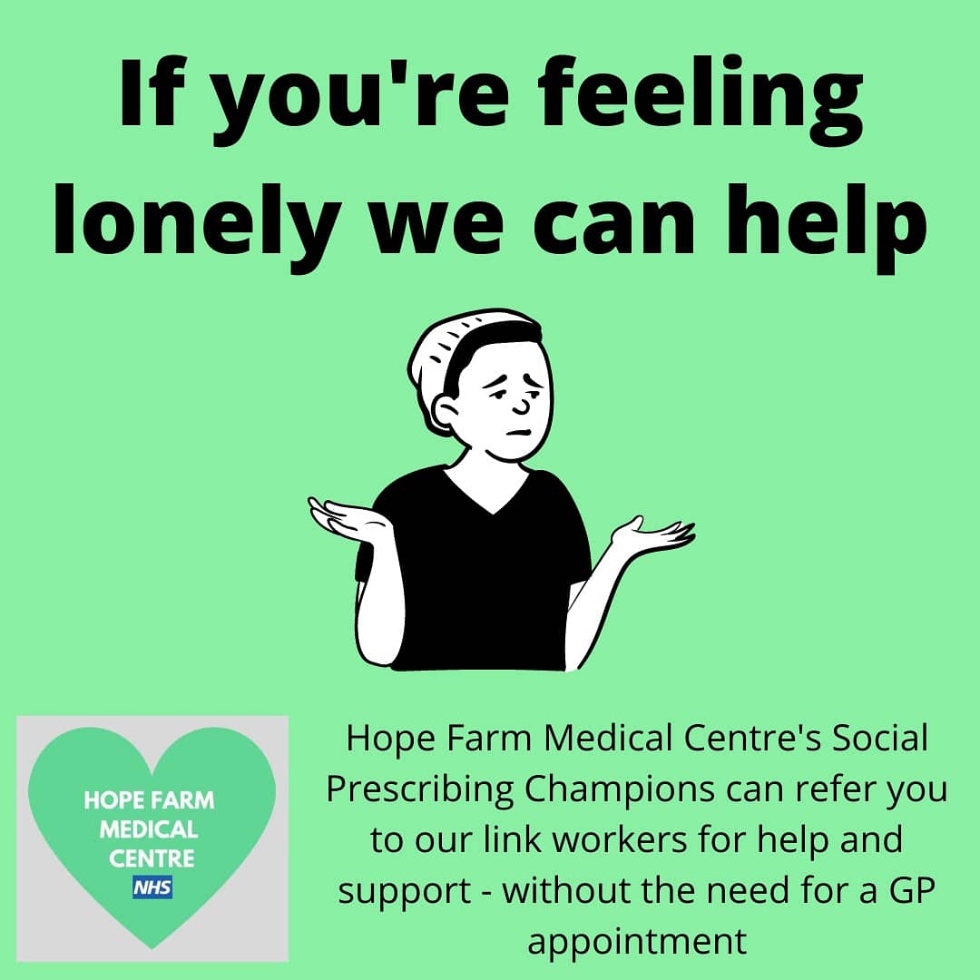 If this resonates with you, our PCN 
social prescribing link workers can help. There is a dedicated young person link worker for those aged under 18. They will give you time and options, developing a plan with you. Don't suffer in silence, and let us help 😊🤗