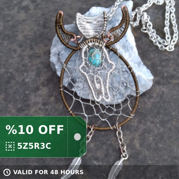 innovisjewelry's tweet image. 🎯Crazy deal! Don’t miss out!🎯
💥Buffalo head skull dreamcatcher pendant by Innovated Visions Jewelry on sale for $80.00 💥
Shop now before we sell out! 👉 shortlink.store/Rp-yYlAAI