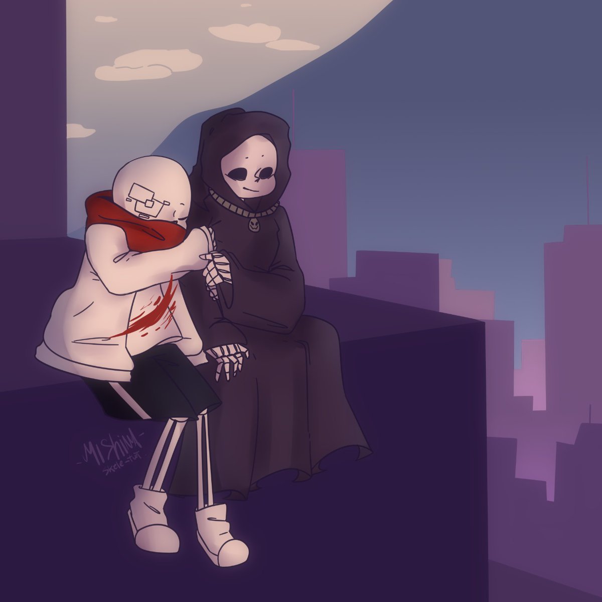 REAPER SANS~  Undertale Amino