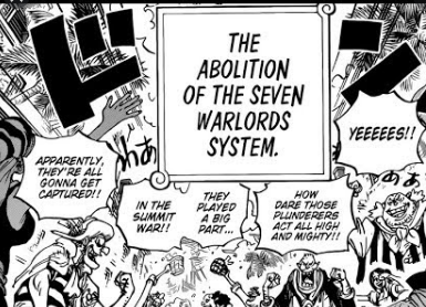 This brings us to the interesting point that is often overlooked. Circumstances are not currently normal.One of the balancing powers has already fallen. The 7 warlords!