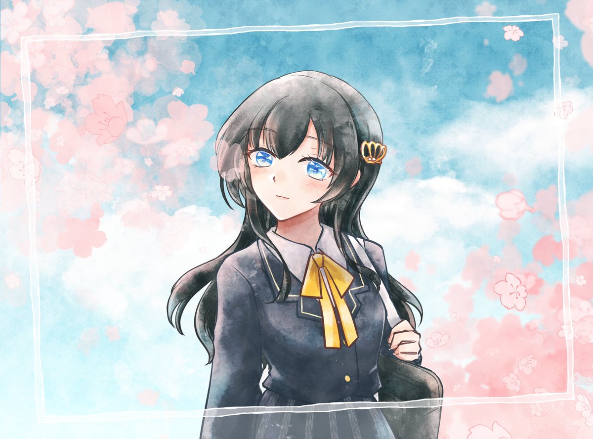 TE_Shizuku's tweet photo. ใส่ชุดนักเรียนสตรีoo ไปจัดการเรื่องย้ายที่เรียน แม้ตอนแรกสีหน้าจะดูไม่ค่อยดีเท่าไหร่
แต่ระหว่างทางกลับเดินผ่านทางเดินของซากุระก็ประทับใจในความสวยงาม จดอดหยุดเดินแวะชมความงามไม่ได้
“ซากุระเนี่ย แม้ร่วงจากต้นก็ยังสวยนะ”
#TESakura https://t.co/ccODbrQSk5