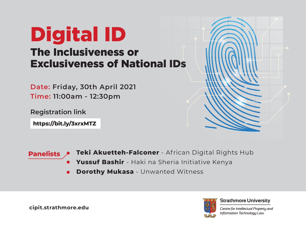 hub_adr's tweet photo. @Nuerteki will be on the Digital ID Talk on the inclusiveness or exclusiveness of National IDs on Friday, 30th March at 9:00 am GMT.
#GoodID #DigialID
Save the date!
Register here for this free event
https://t.co/02iFdTvoZa https://t.co/aC8pQ5FoQ2
