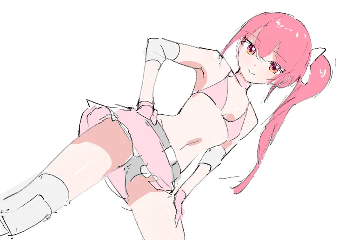 できた、猫かぶり極悪ヒールJKアイドルレスラーが。リンコスはとりあえずなんか着せときました。また今度ちゃんと考えます。 