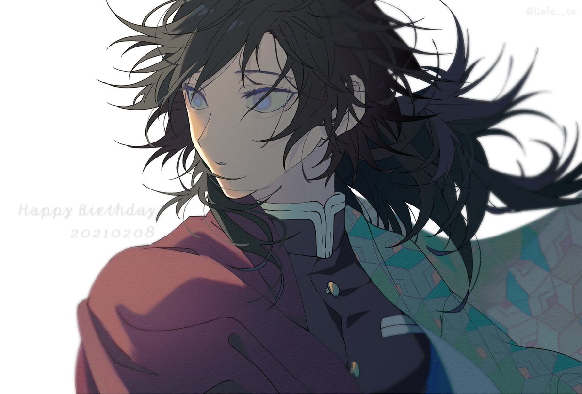 fushiguro megumi 1boy male focus solo black hair short hair flower closed mouth  illustration images