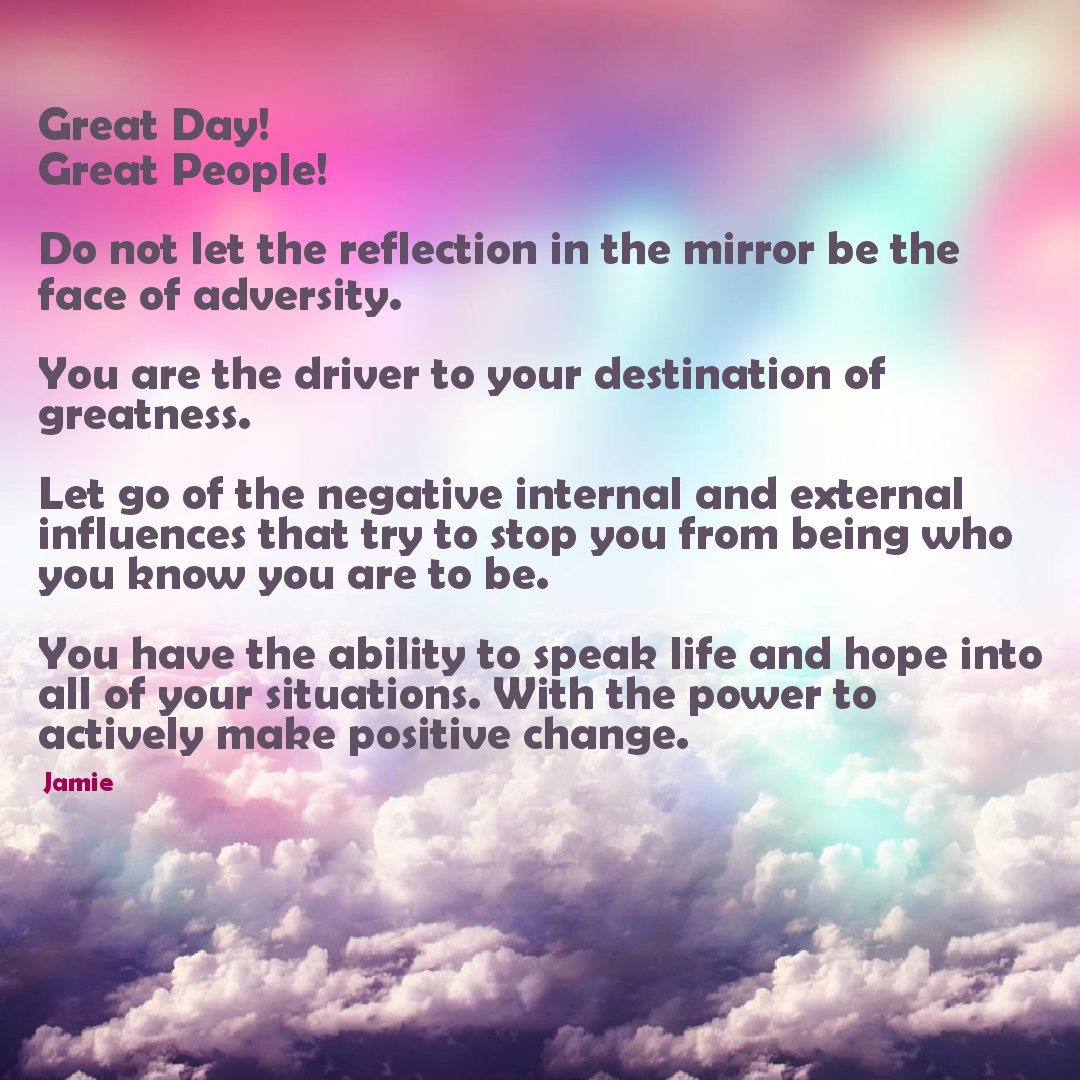 JGab2020's tweet image. #PositiveReflection
#AbilityToChange