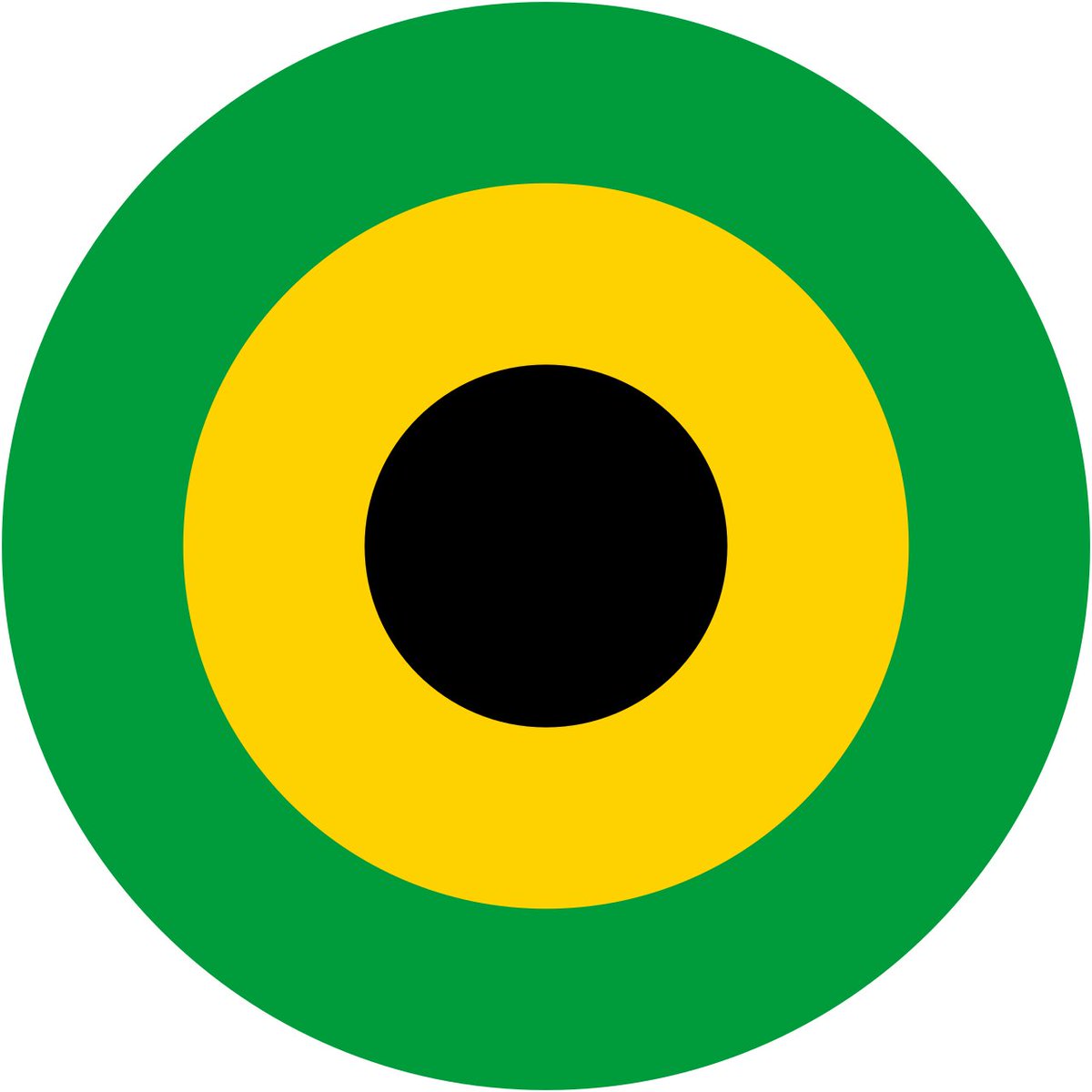 Jamaica: I think this actually called for the flag in a circle thing. put the saltire in