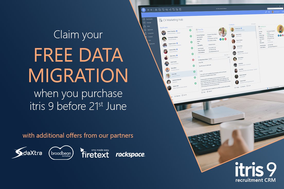 itris Recruitment CRM Software tweet media