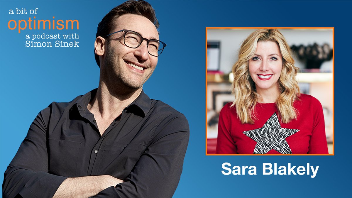 Confidence is this thing we all need…this thing we all want. Some seem to find it easier than others. Sara Blakely, the founder of Spanx, found it and it worked. This is…A Bit of Optimism.

Listen at apple.co/simonsinek or anywhere you stream podcasts.
