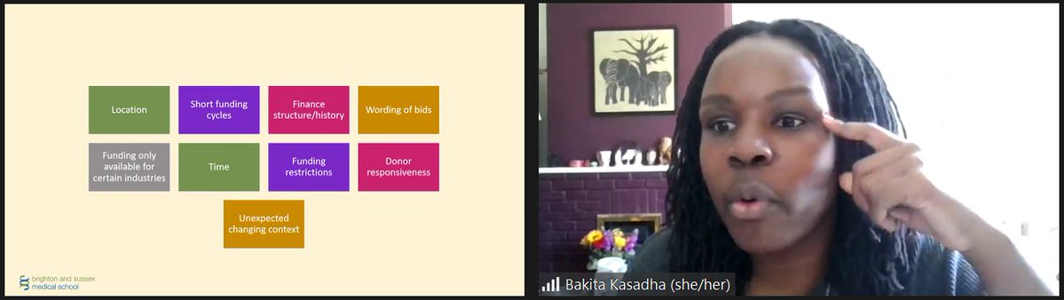 Public Health @BSMS (@pubhealth_bsms) on Twitter photo .<a href="/BakitaKK/">Bakita Kasadha</a> shares first hand experience on financing challenges faced by community organisations in #GlobalHealth.
We are lucky to benefit from her extensive experience within & outside of academia, including <a href="/Yplus_Global/">Y+ Global</a>, <a href="/THTorguk/">Terrence Higgins Trust</a>, <a href="/viivHC/">ViiV Healthcare</a>, <a href="/WHO/">World Health Organization (WHO)</a>, <a href="/UniofOxford/">University of Oxford</a>, <a href="/ucl/">UCL</a> & more! .<a href="/BakitaKK/">Bakita Kasadha</a> shares first hand experience on financing challenges faced by community organisations in #GlobalHealth.
We are lucky to benefit from her extensive experience within & outside of academia, including <a href="/Yplus_Global/">Y+ Global</a>, <a href="/THTorguk/">Terrence Higgins Trust</a>, <a href="/viivHC/">ViiV Healthcare</a>, <a href="/WHO/">World Health Organization (WHO)</a>, <a href="/UniofOxford/">University of Oxford</a>, <a href="/ucl/">UCL</a> & more!