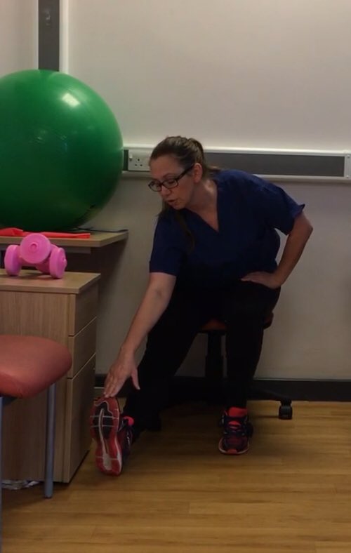 ClareLongton's tweet photo. Join me @ 3:45pm today for my well-being session from the ‘physio department!’ -desk based exercise (rather than Yoga as billed) #BSR21 @RheumatologyUK representing importance of #PhysicalActivity & #everydayexercise rep: @BlackpoolHosp @TherapiesRLI @BfwMsk @UHMBT_Rheum @UHMBT https://t.co/S4yibyknbI