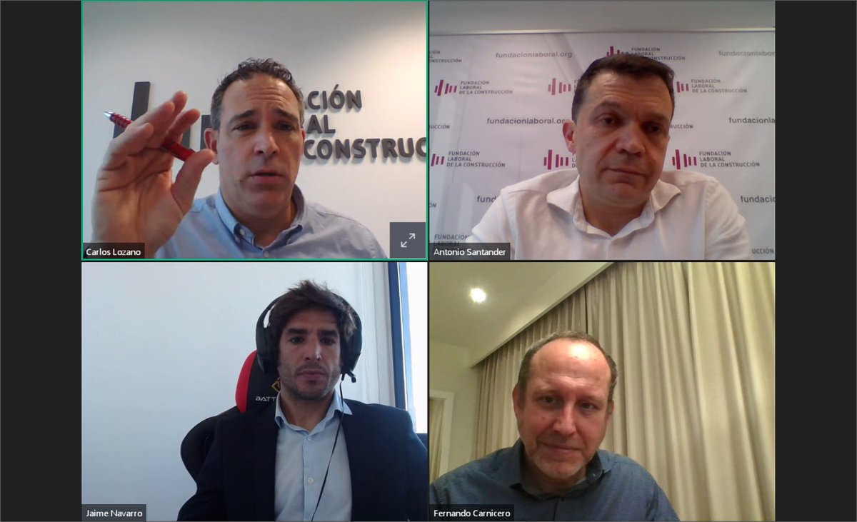 VRoadEU's tweet image. 🦺⚕️Hoy participamos en el webinario sobre #Construcción 4.0 de @Fund_Laboral, junto a otros proyectos internacionales de la organización➡️#SiBIM #icons #setAR
📢Además de otras innovadoras iniciativas de @FLC_Prevencion en el ámbito de #SeguridadySalud, #digitalización y #BIM