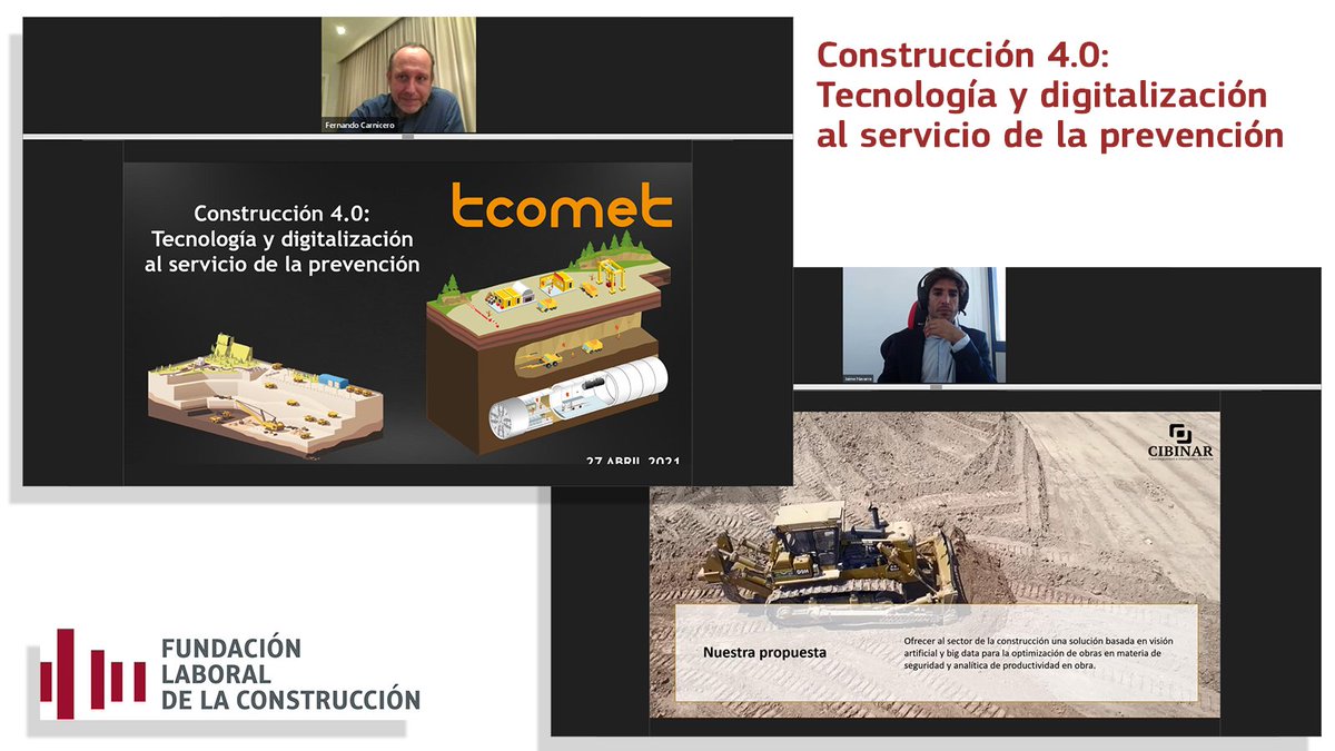 VRoadEU's tweet image. 🦺⚕️Hoy participamos en el webinario sobre #Construcción 4.0 de @Fund_Laboral, junto a otros proyectos internacionales de la organización➡️#SiBIM #icons #setAR
📢Además de otras innovadoras iniciativas de @FLC_Prevencion en el ámbito de #SeguridadySalud, #digitalización y #BIM
