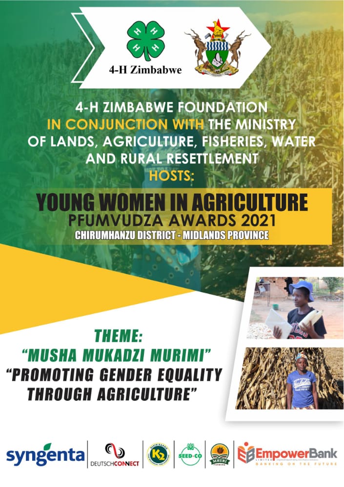 4-H Zimbabwe Foundation to establish an awards fete to honor women in Agriculture.