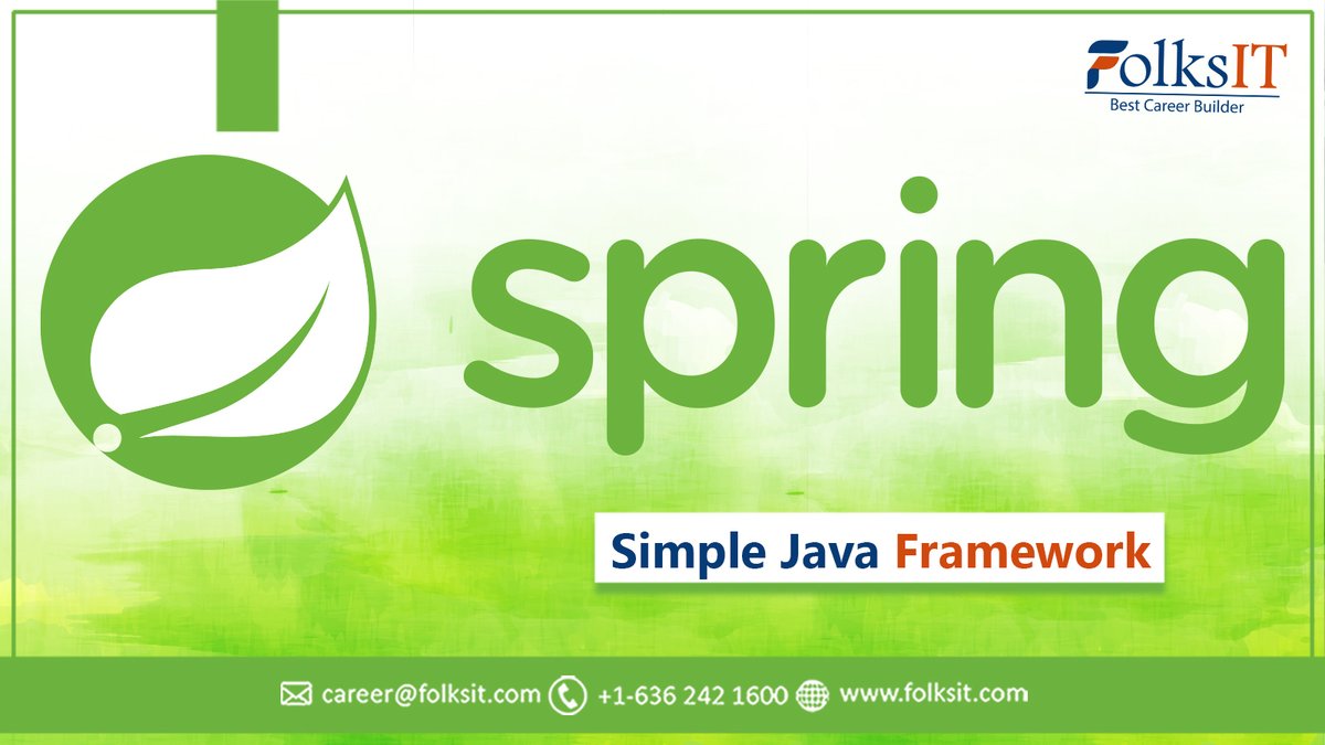 Folksitelearn's tweet image. A new course for #Java_Developers who want to update themselves - bit.ly/3vrCWNT Spring Boot is a course designed to develop standalone applications.
#springboot #standaloneapplication