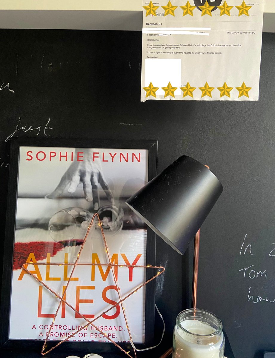 What’s worse than agent rejections? Agent silence! I’ve shared a lot of good news lately so today I’m going to tell you about my first agent ghosting & why I keep their initial email up on my office wall (right above my newly framed published book cover )  #writingcommunity