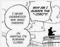 Staying in theory land for a moment longer. This opens up the consideration of why Wano's borders were closed and what might happen if they are opened. This event seems very tied to the collapse of the balance of power.