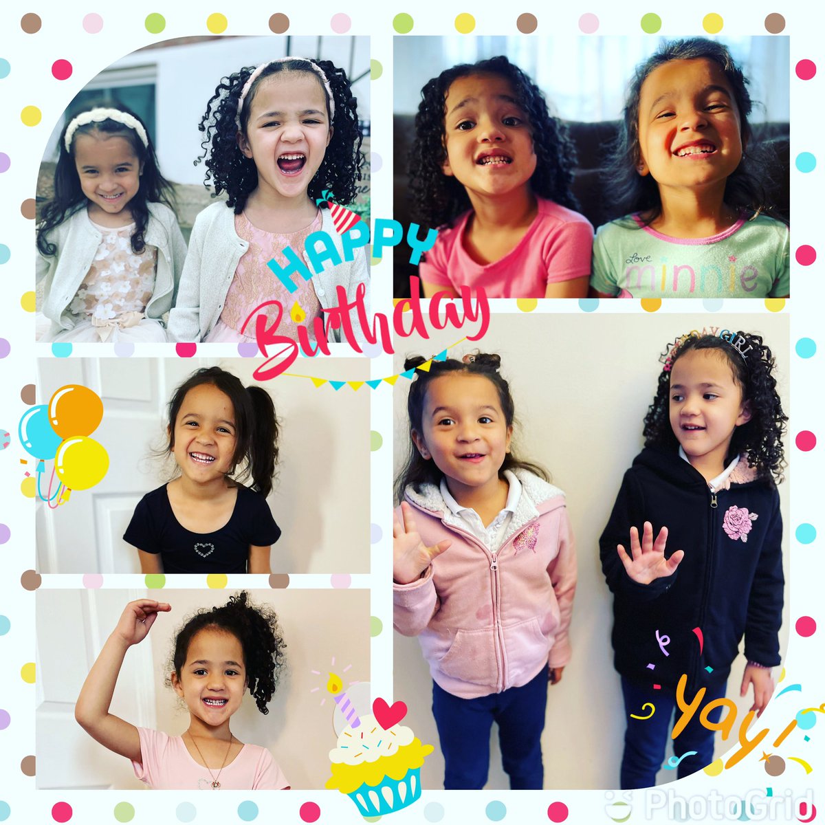 Happy Birthday to the most #incredibletwins that a dad could ever ask for. Our #chiquitas have grown up quickly in 5 years and amaze Anietra and I everyday. We love you Cat and Avi! Happy Birthday!! 🎉🎂🎊🎈