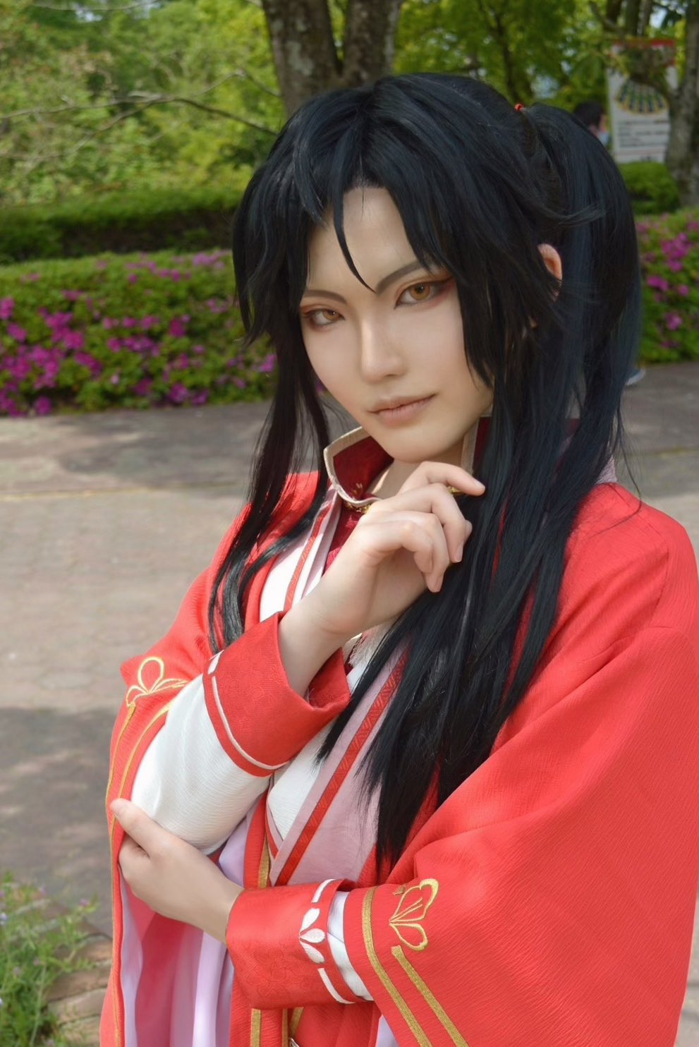 ウィッグ天官赐福 三郎 コスプレ