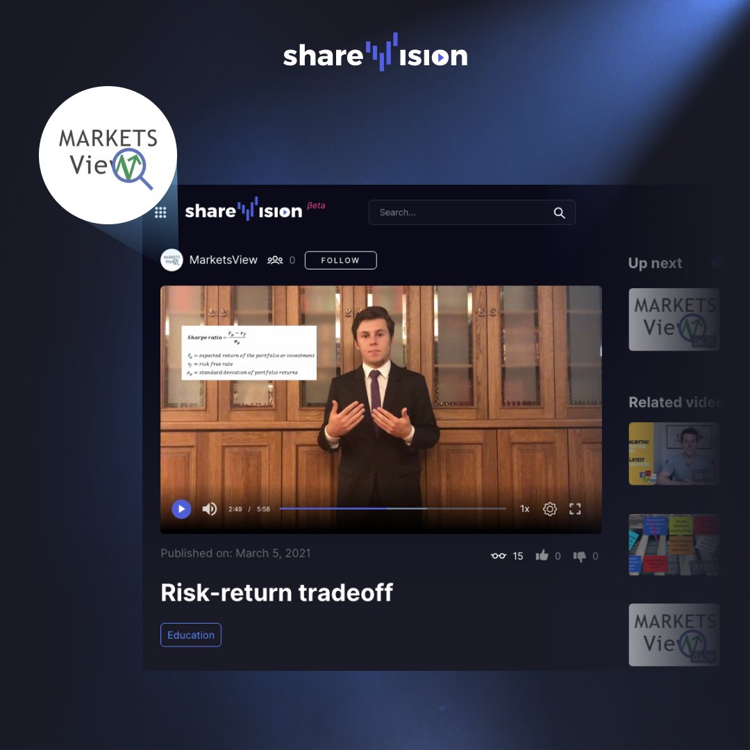 sharevisionlive's tweet image. 👀 Have you seen the Markets View channel on #ShareVision?

🏦 The team at Markets View publish content for beginners. If you’re new to the #markets, or even #finance in general this is a channel for you.

Follow Markets View over at 👉🏽 ShareVision.com