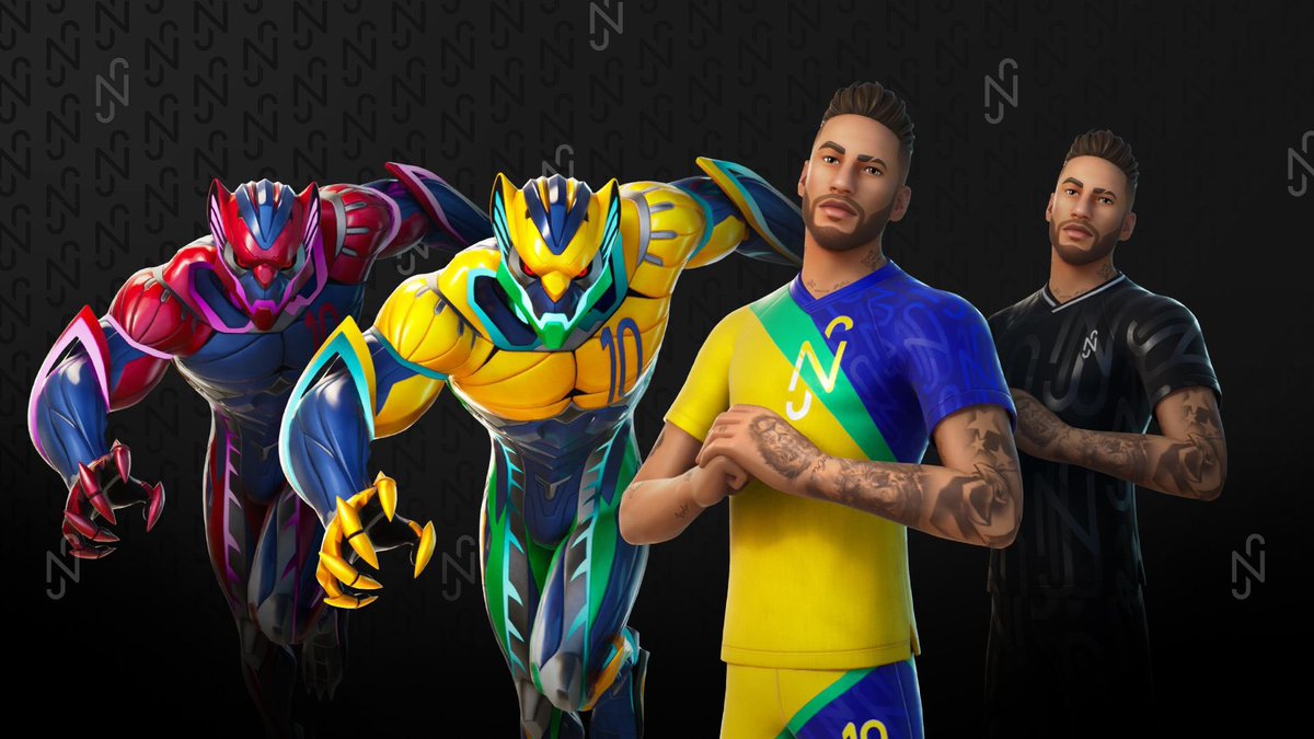 FortniteInfoNF's tweet photo. Cosméticos de @neymarjr
#Fortnite https://t.co/fZxpE3bv0j