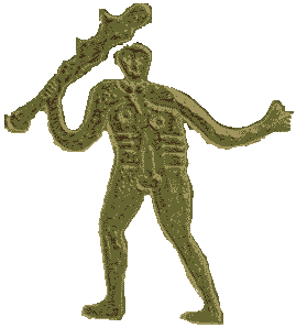 IrishStoryTime's tweet photo. The #Dagda is the Irish father-god. His name means 'the good god'. Like Sucellus he carried a huge club of which one end killed the living and the other revived the dead. His cauldron was used to prevent famine &amp; disease. https://t.co/1fUmdWTqSv