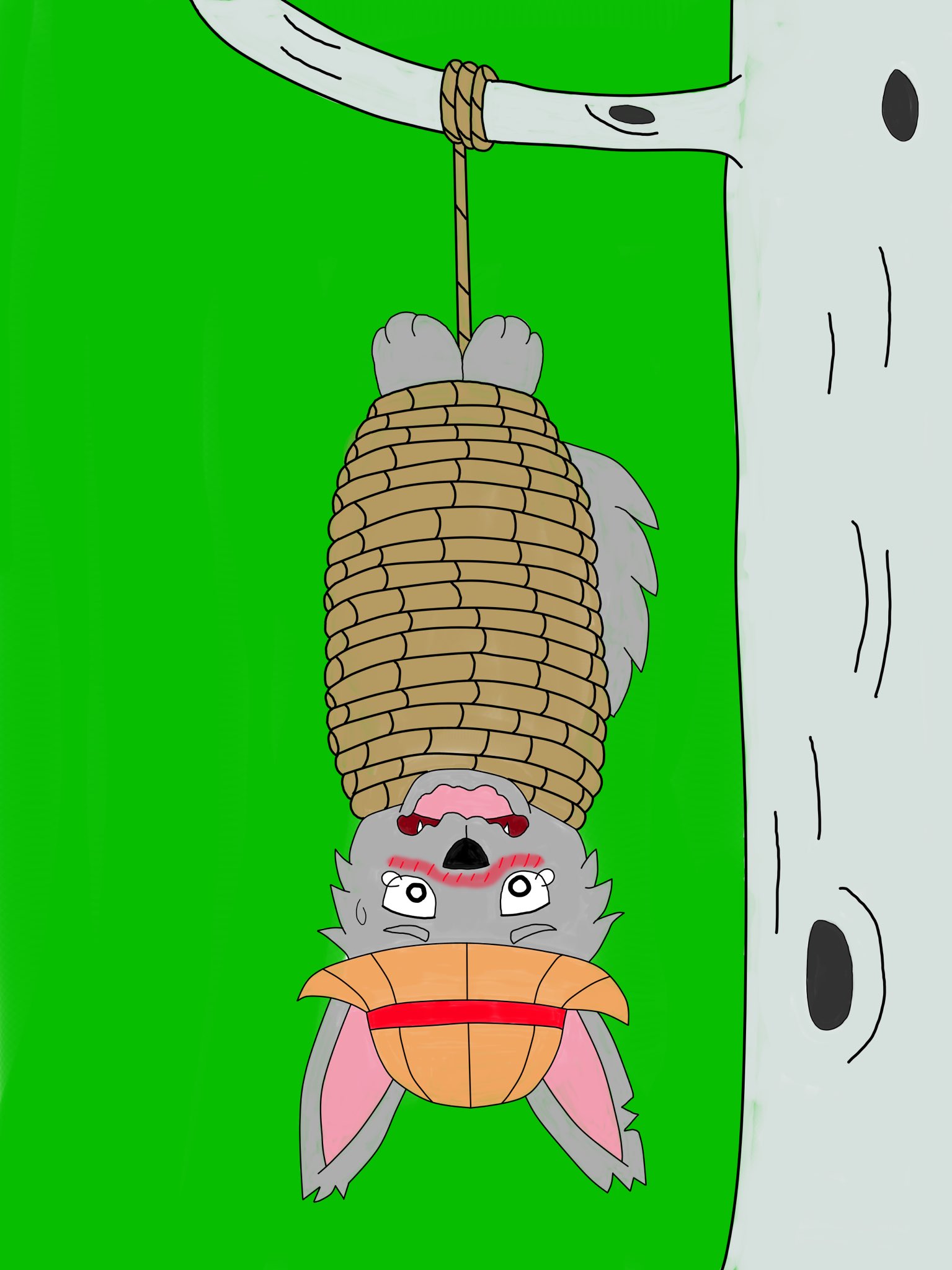 エーカー ピースさん Brown Tail の狼少年君が可愛かったのでつい 今日の拘束イラスト T Co Tqgyjci8hr Twitter