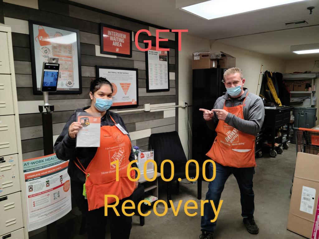 Jaziah was G. Engaging T. with the customers at self checkout and ended up with 1600.00 recovery of faucets hidden in the cart. Great Job! #GETINVOLVED <a href="/maryanne_stl/">Maryanne St. Laurent</a> <a href="/ed_gast/">Ed Gast</a> @LaurieSika @MegGoehring