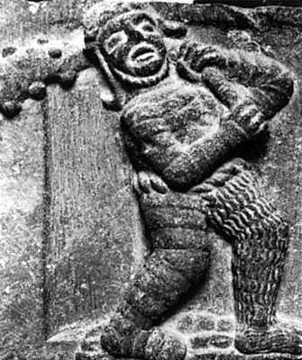 IrishStoryTime's tweet photo. In the Irish tradition, the Long Arm / Lamhfada signifies 'power at a distance': the ability to influence via words, sorcery or magic. Also linked to supernatural or regal authority. Often depicted as a club as with hammer gods like Ogma &amp; Thor. https://t.co/PFLX9Nsmlf