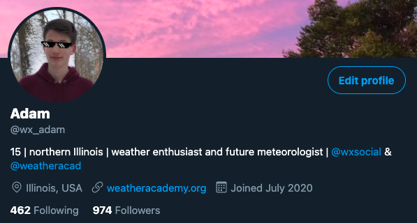 wx_adam's tweet image. Do y'all think we can hit 1k today #wxtwitter?