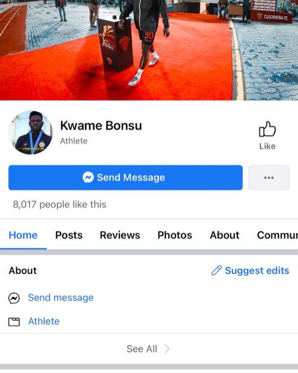 kwamebonsu_3's tweet photo. Please beware of FAKE ACCOUNT ❌❌❌ Do not follow this page on Facebook , if you get any request from this page , kindly report it as I don’t have Facebook at the moment!
Thanks 🙏🏽 https://t.co/nGa3LmmeLS