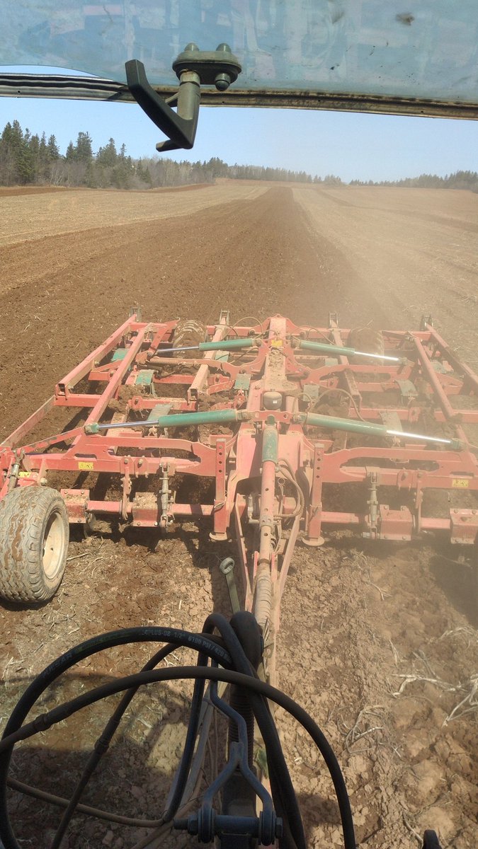 Working some ground today.