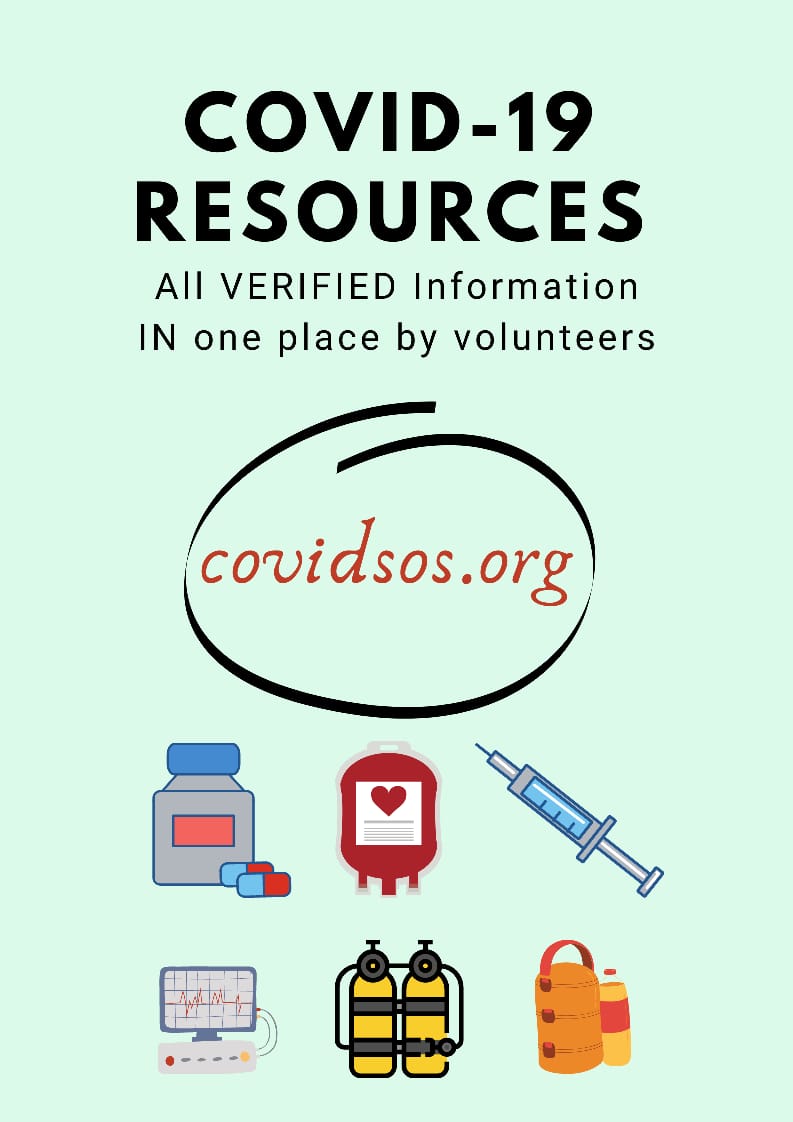 Check out our website covidsos.org for latest verified info on #oxygen #remdesivir and other covid resources in #Delhi #Mumbai #Bengaluru #Lucknow and other major cities. 

We have a team of volunteers constantly updating latest info on these resources.
