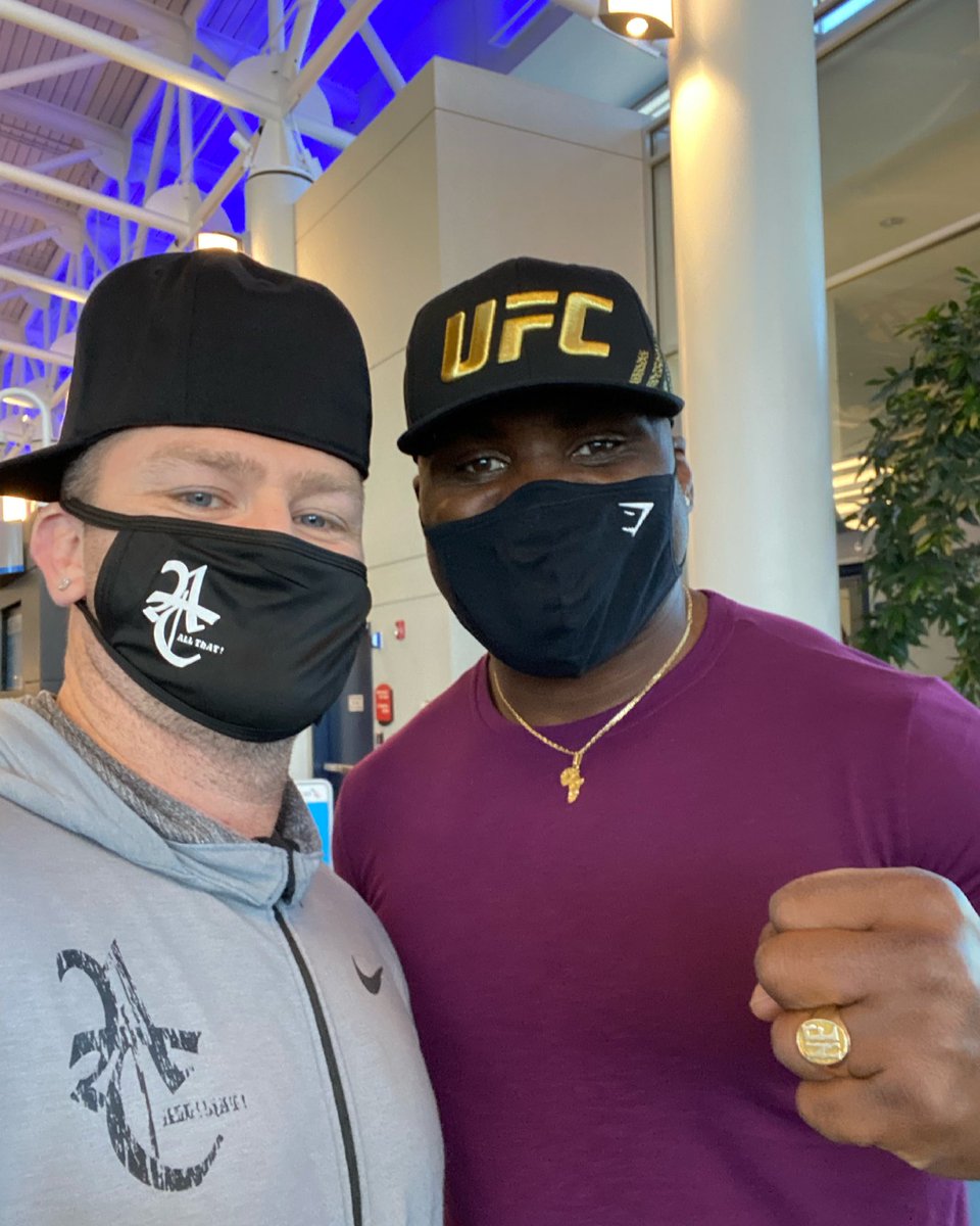Mike and the <a href="/ufc/">UFC</a> Heavyweight Champ, <a href="/francis_ngannou/">Francis Ngannou</a> !