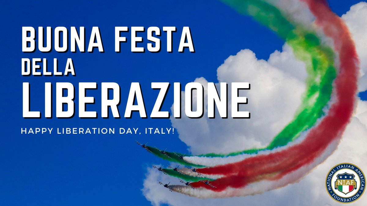 Today Italy celebrates Liberation Day, which commemorates the end of the Fascist regime and of the Nazi occupation during WWII. It also celebrates the victory of Italy's Resistance movement of partisans, or #partigiani, who opposed the regime. bit.ly/3etfxVs