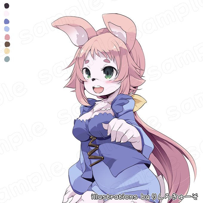 とあるゲームの立ち絵③ 