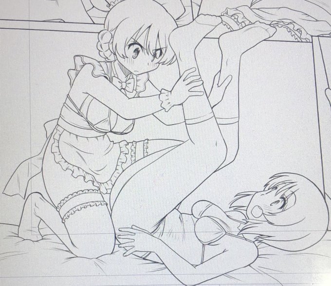 フォールの体勢に入る。 