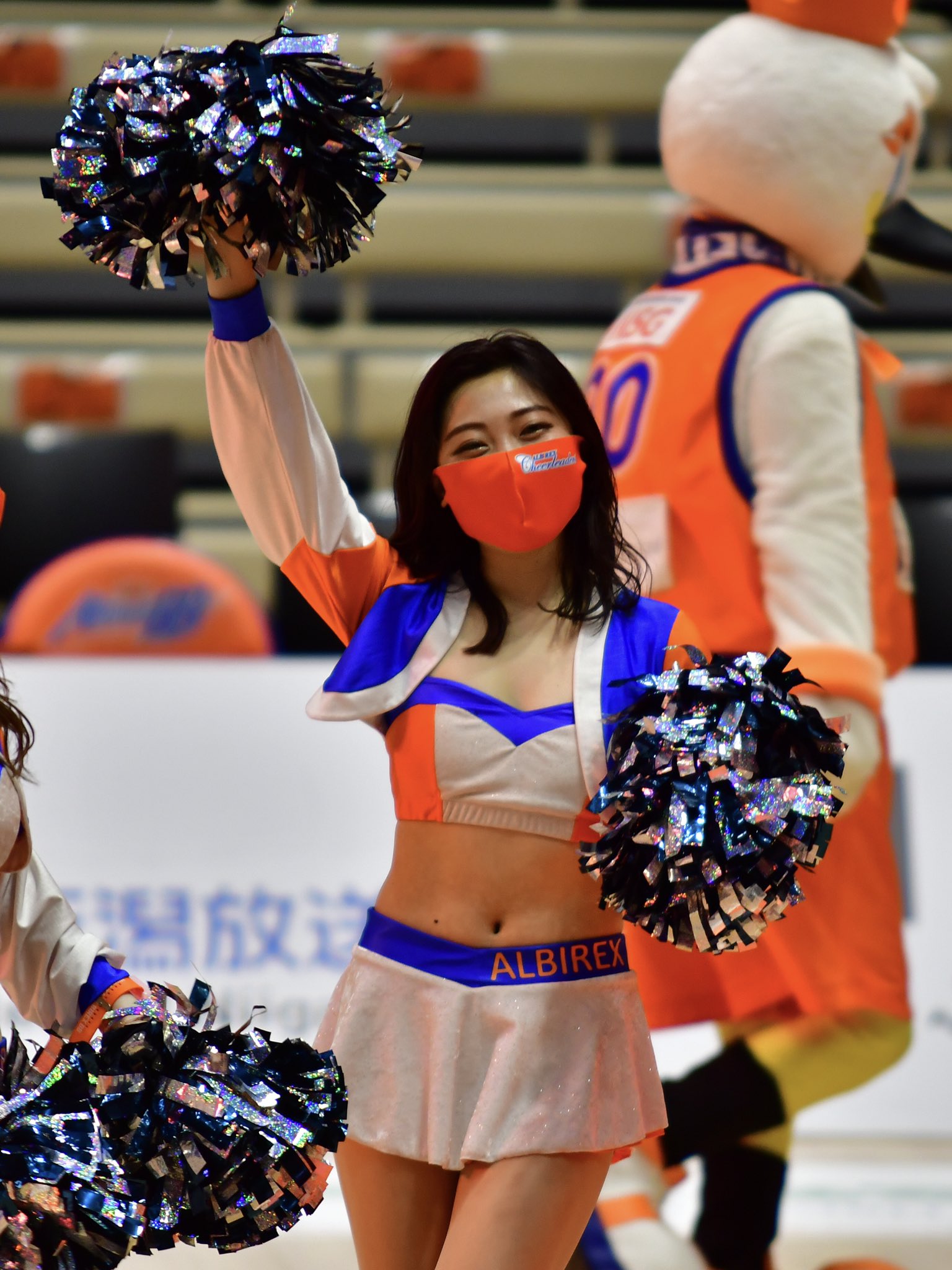 ALBIREX チアリーディングウェア3点セット 新潟アルビレックスチアリーダー3点セット ALBIREX チア