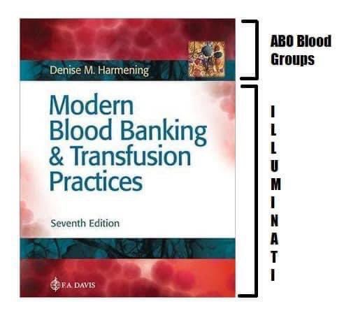 HINDI TOTOO ANG BLOOD BANK. Illuminati confirmed.

ctto