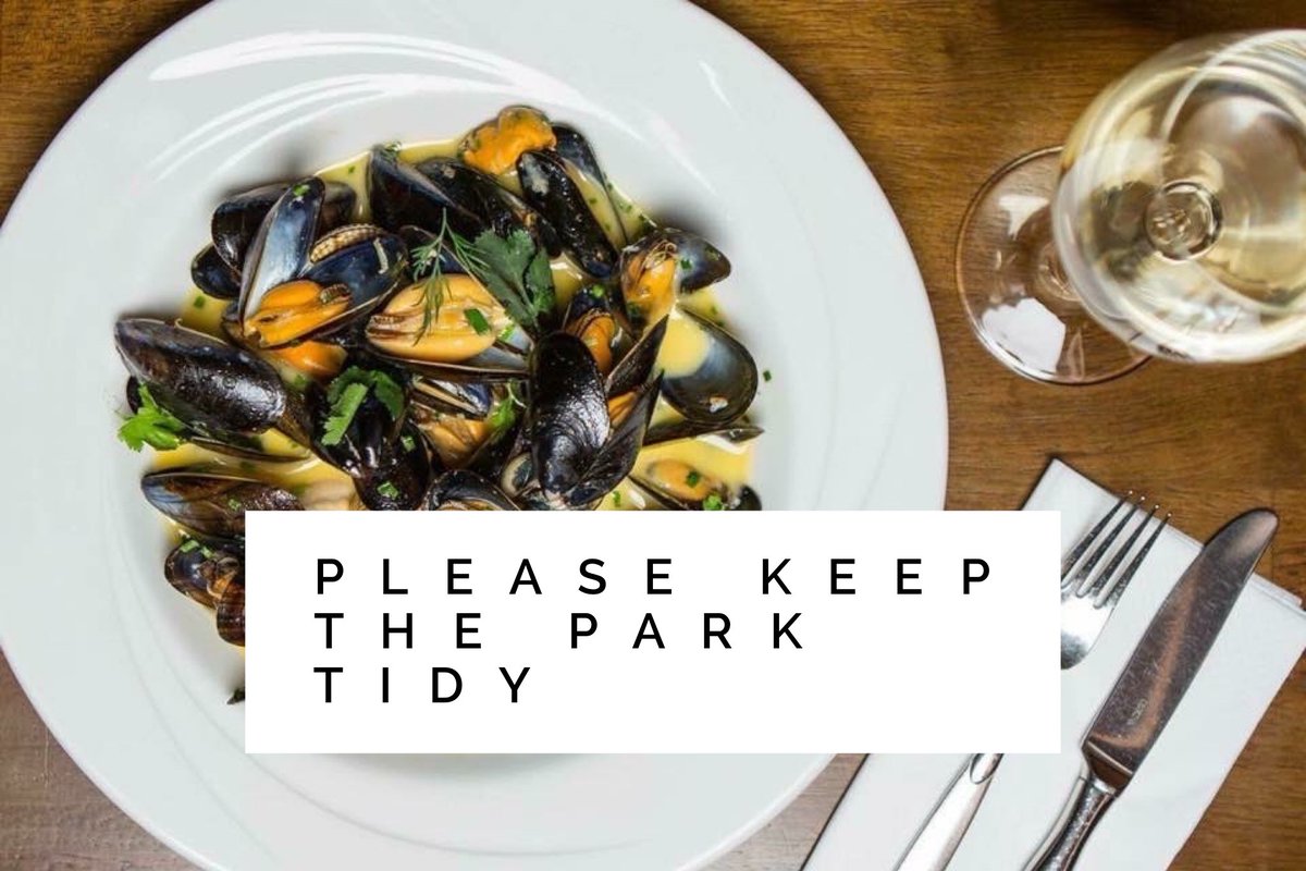 If you’re grabbing food from us to eat in the park please let us know
We have cutlery/ napkins etc &amp; most importantly well give you a bag for the rubbish, please feel free to bring the bag back to Mike’s
We will happily dispose of it all properly for you

Have a whopper Sunday🥰