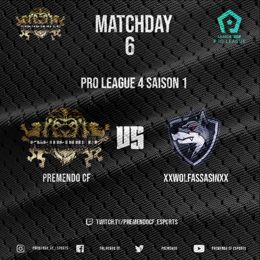 Spielankündigung🔥

In unserem ersten Spiel des heutigen Tages sind wir zu Gast bei
HMC Destroyer⚪🔴 der sich momentan auf Platz 13 befindet.
⚽Kick-off: 21:00 Uhr

Unser zweites Spiel bestreiten wir auf unserem Rasen gegen xxWolfassasinxx🔵⚫
⚽Kick-off: 21:30 Uhr