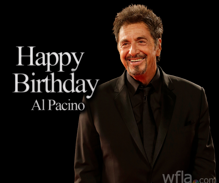 Join us in wishing a happy 81st birthday to actor Al Pacino!  