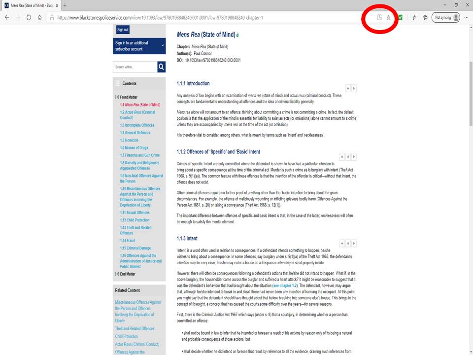 checkmatetrain's tweet image. NEURODIVERSE &amp;amp; TAKING AN EXAM?
Have you considered the option of the online Blackstone's Manuals &amp;amp; then utilising the free 'Immersive Reader' tool in Microsoft?
It is superb.
It takes the below standard online format and changes it to almost anything you want.
From this....