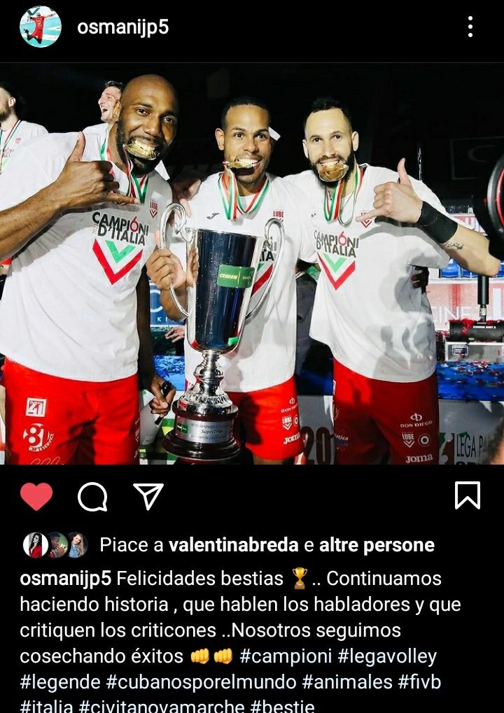 Angy_05_12's tweet photo. Os zittisce tutti.
Le critiche stanno a zero e il campo ha parlato, i campioni dell'Italia siamo noi 🤍❤🇮🇹🎉
#CapitanOs #Lube https://t.co/77VswWwvhI
