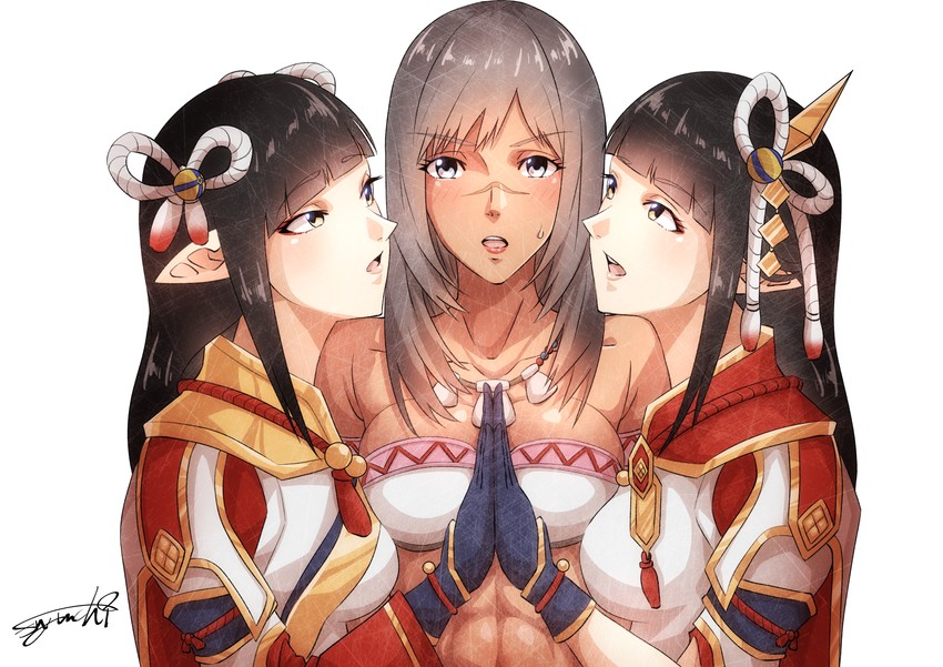 - The maidens are always willing to tend to the village's hunters needs. -

#SeductiveSunday