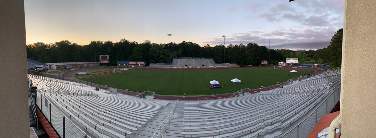 “Easy like Sunday morning” in the stadium that never sleeps, the Big Orange Jungle. Championship day for the 11th Annual @smartathletics GA Middle School State Championships. First race at 9 am! Thankful for our longtime relationship  with them-professional & love the kids/sport!