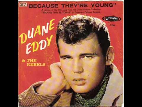 April 26: Happy 83rd birthday to guitarist,Duane Eddy(\"Because They`re Young\")
 